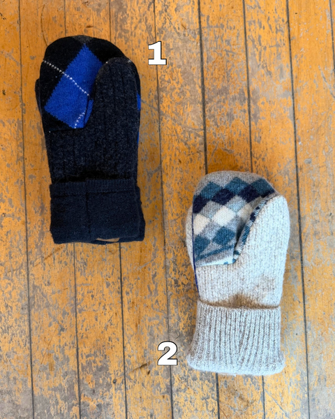 Detroit Catholic Central (CCHS) Wool Mittens