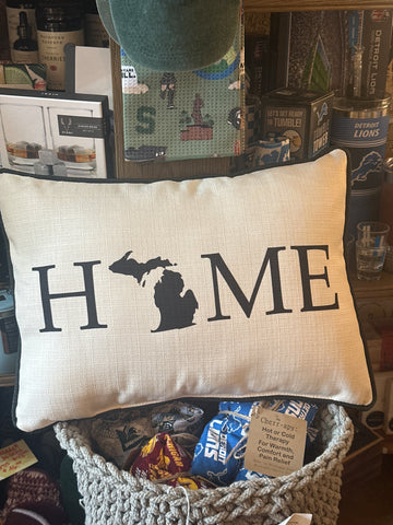 HOME Michigan Corded Rectangular Pillow