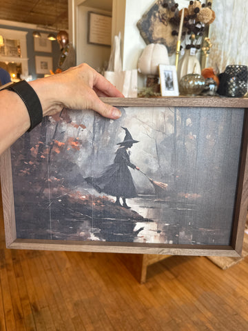 Witch Hunt in the Forest 16” x 10”