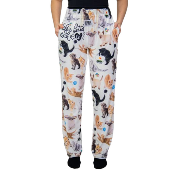 "Life Is Better With A Cat" Lounge Pants
