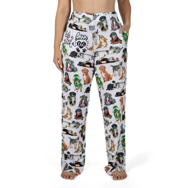 "Life Is Better With A Dog" Lounge Pants