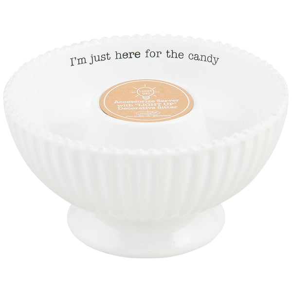 Light Up Sitter Circa Candy Bowl