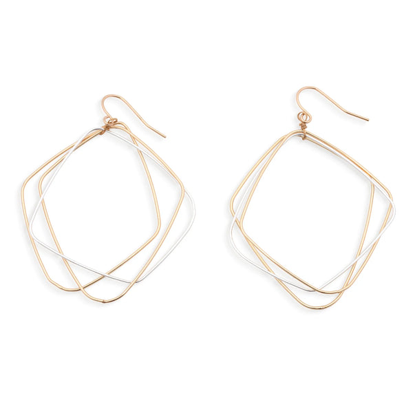 Regina - Mixed Metal Hoops
