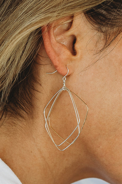 Regina - Mixed Metal Hoops