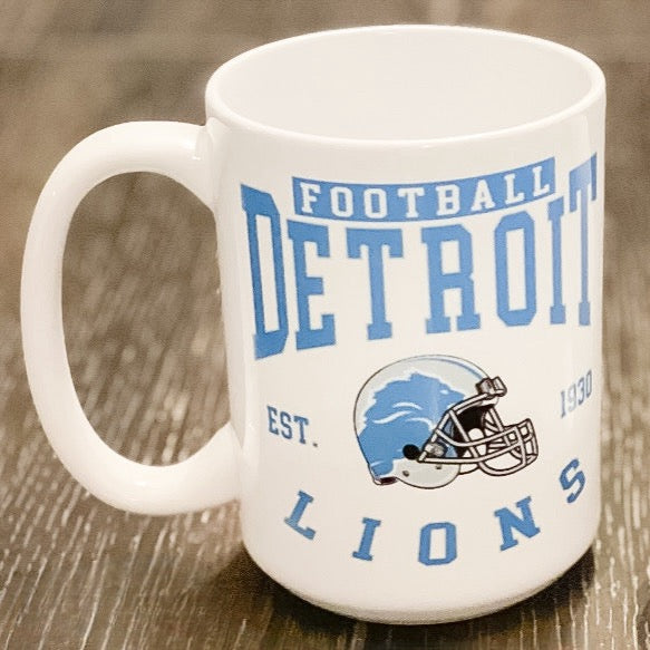 Detroit Lions Mug est. 1930