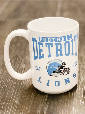 Detroit Lions Mug est. 1930