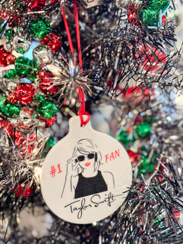 Taylor Swift "#1 Fan" Ornament