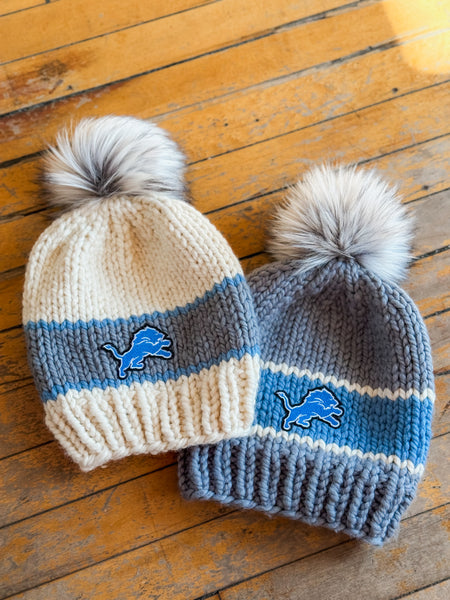 Lions Knit Hat