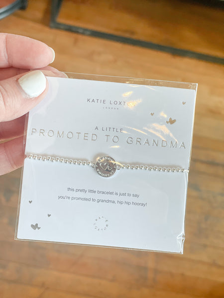 Promoted to Grandma Bracelet by Katie Loxton
