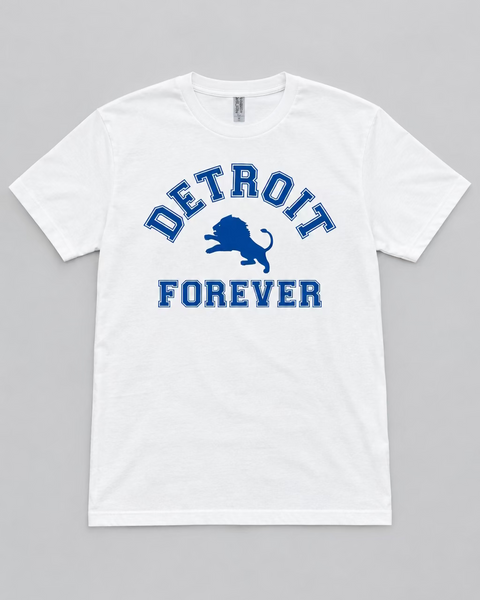 "Detroit Forever" Tee - White