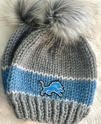 Lions Knit Hat