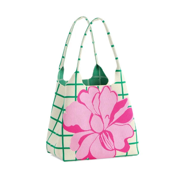 Robbie Large Pink Flower Tote