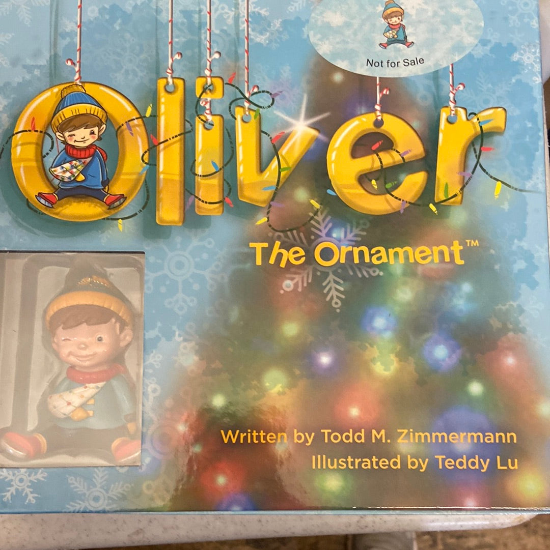 Oliver the ornament gift set