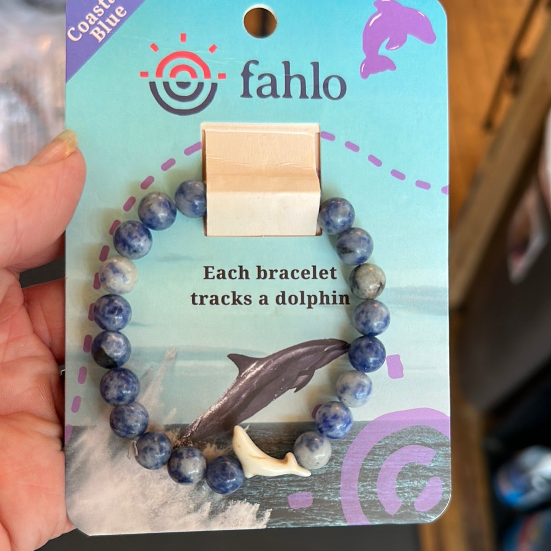 Dolphin Bracelet Coastal Blue