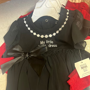 My Little Black Dress 6-12 Months