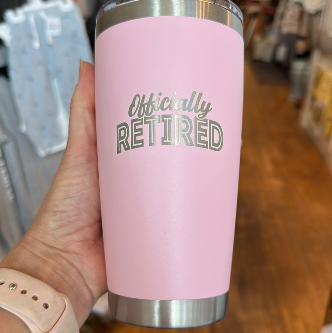 Officially Retired Tumbler 20oz