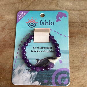 Dolphin Bracelet echo purple
