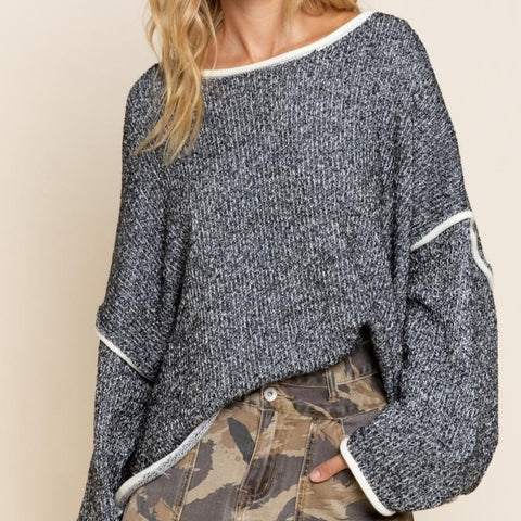 Vintage Black Sweater
