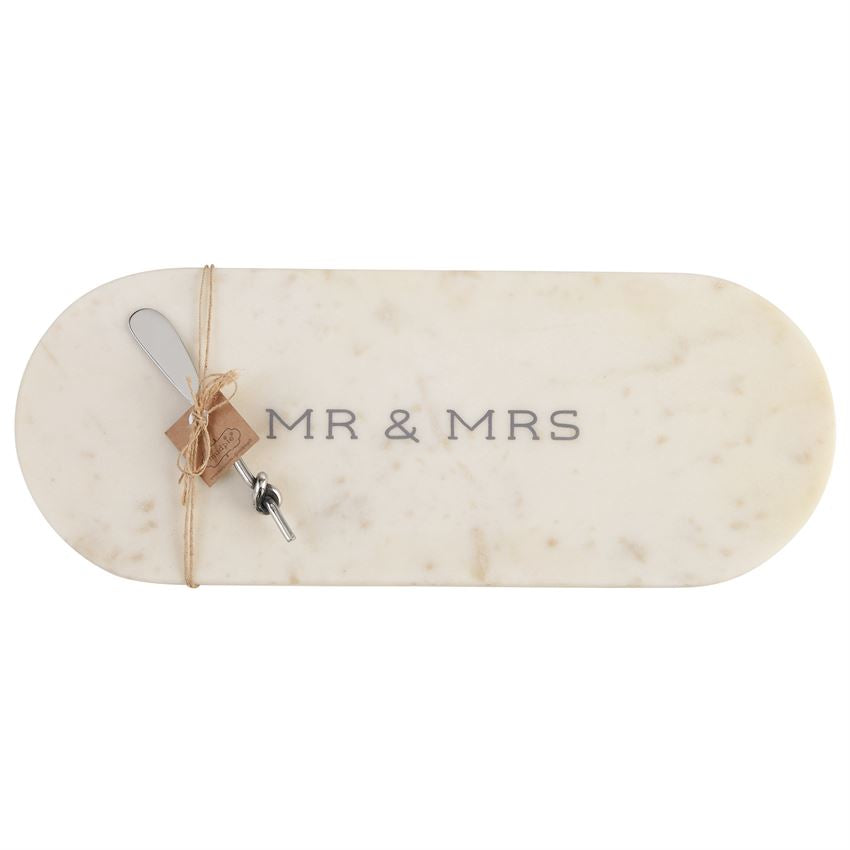 Mr. & Mrs. Marble Board Set