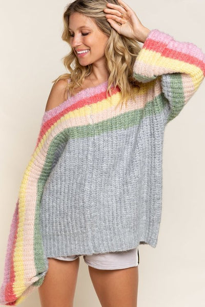 Rainbow Cake Sweater