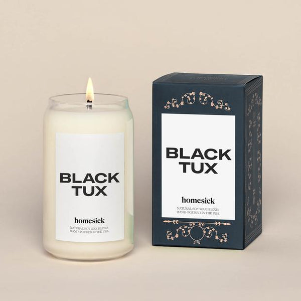 Black Tux Candle