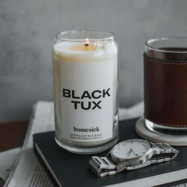 Black Tux Candle