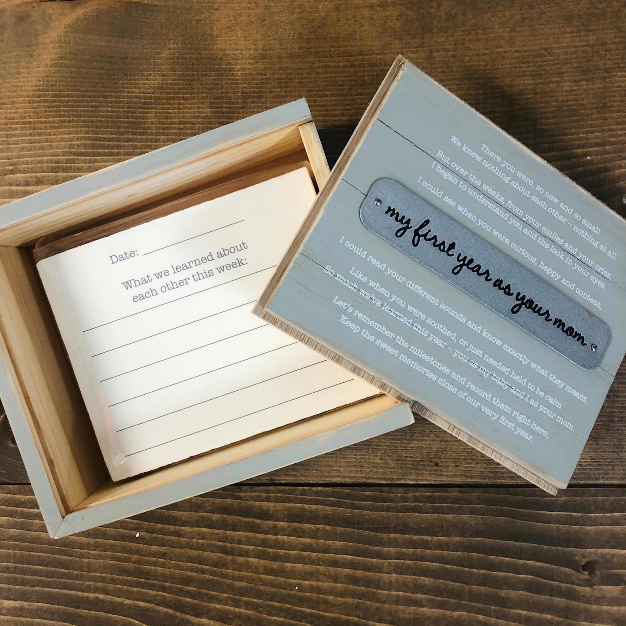 First Year Memory Box