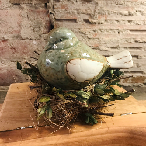 Stoneware birds