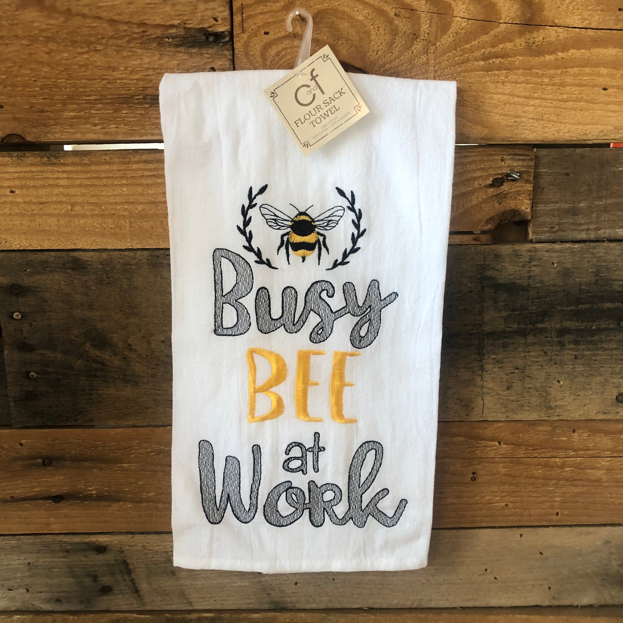 Busy Bee Tea Towel