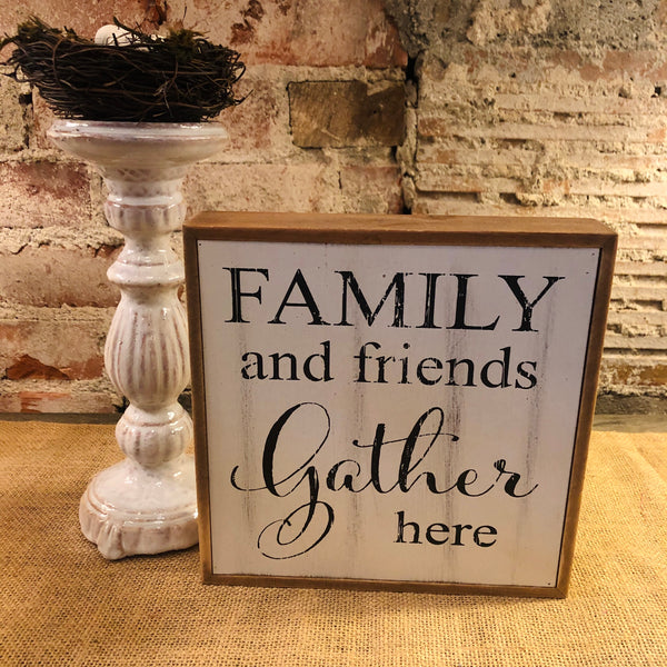 Family and Friends Plaque