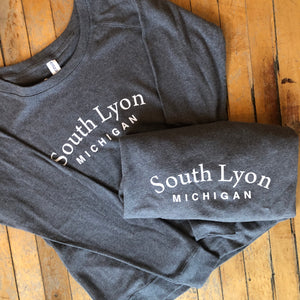 Grey South Lyon Crewneck Sweatshirt