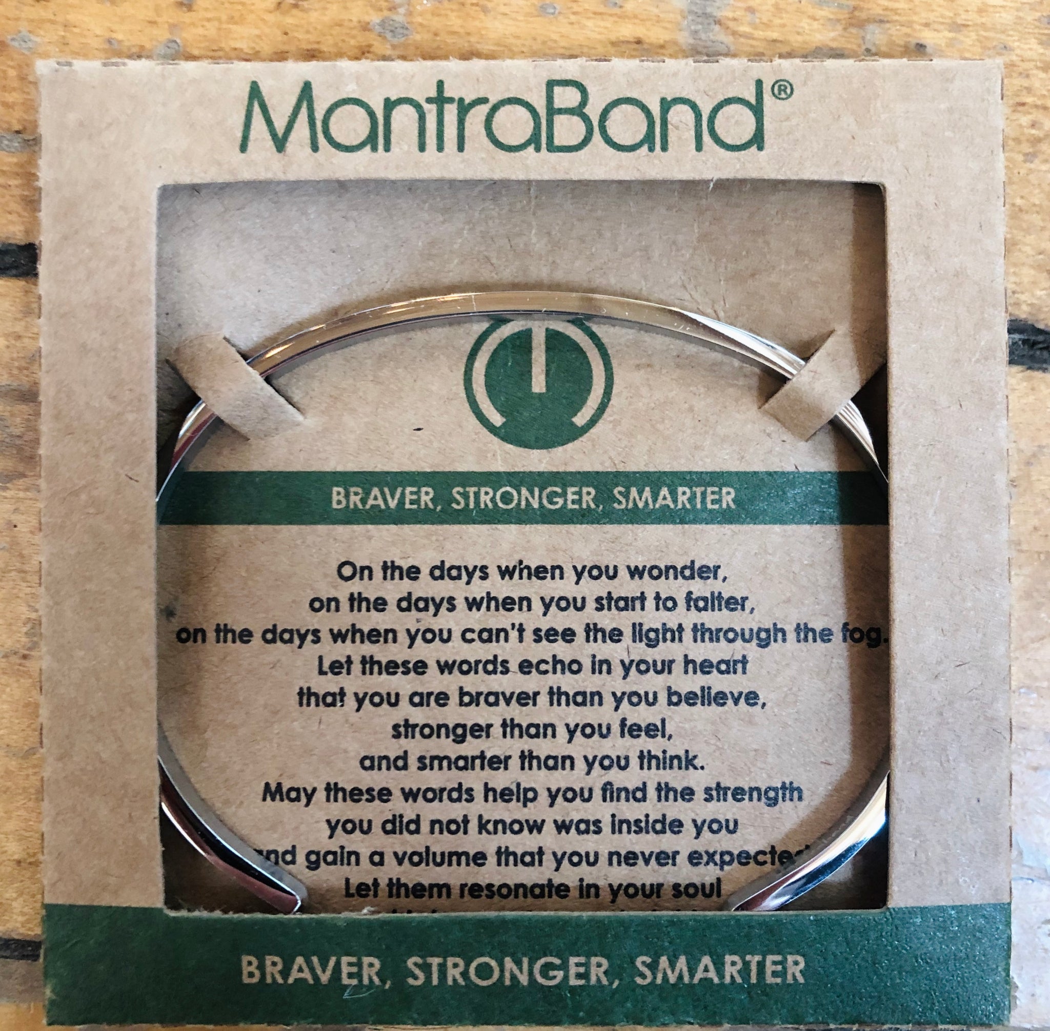 Braver, Stronger, Smarter Cuff Bracelet