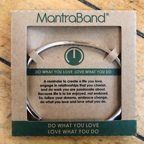 Do What You Love Cuff Bracelet