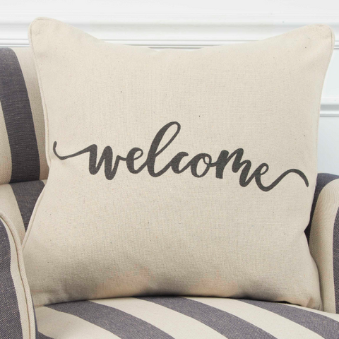 Welcome Pillow