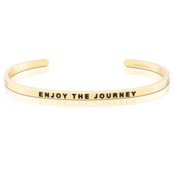 Enjoy The Journey Cuff Bracelet