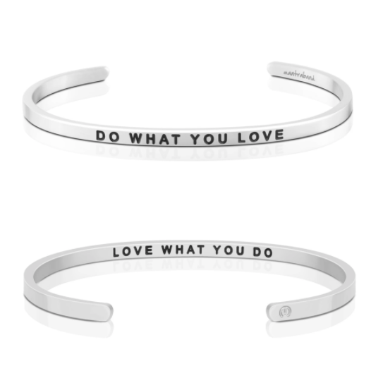 Do What You Love Cuff Bracelet