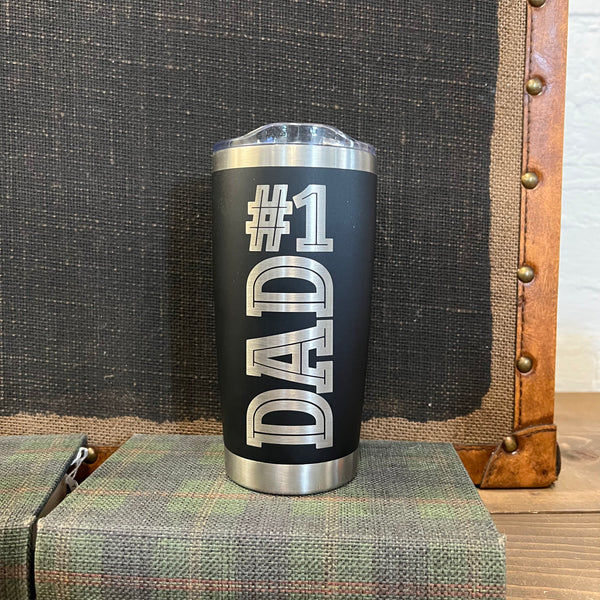 #1 Dad 20oz Tumbler