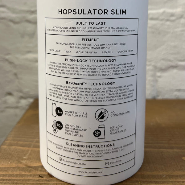 Hopsulator Slim - Black Stainless