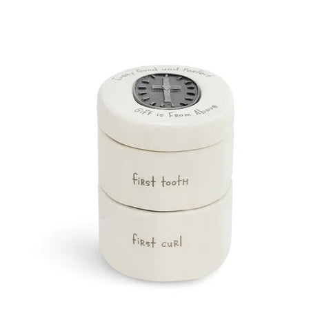 Medallion Tooth & Curl Box
