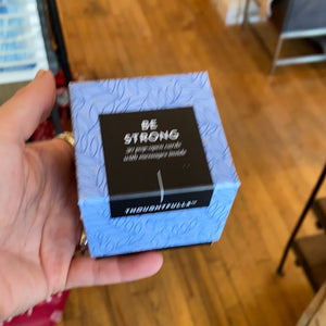 Be strong pop up cards