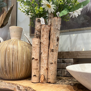Birch vase - set of 5