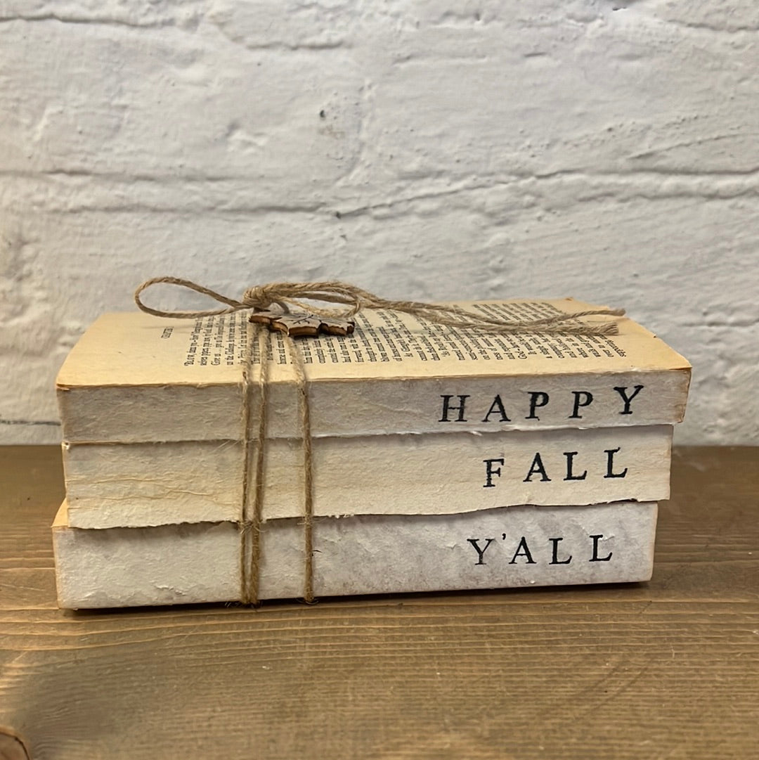 Happy Fall y’all book set