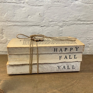Happy Fall y’all book set
