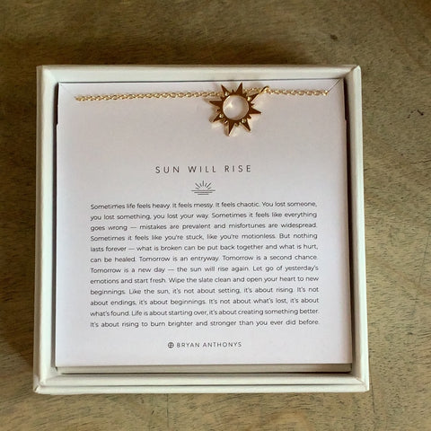 Sun Will Rise Gold