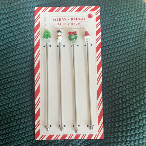 Holiday Drink Stirrers