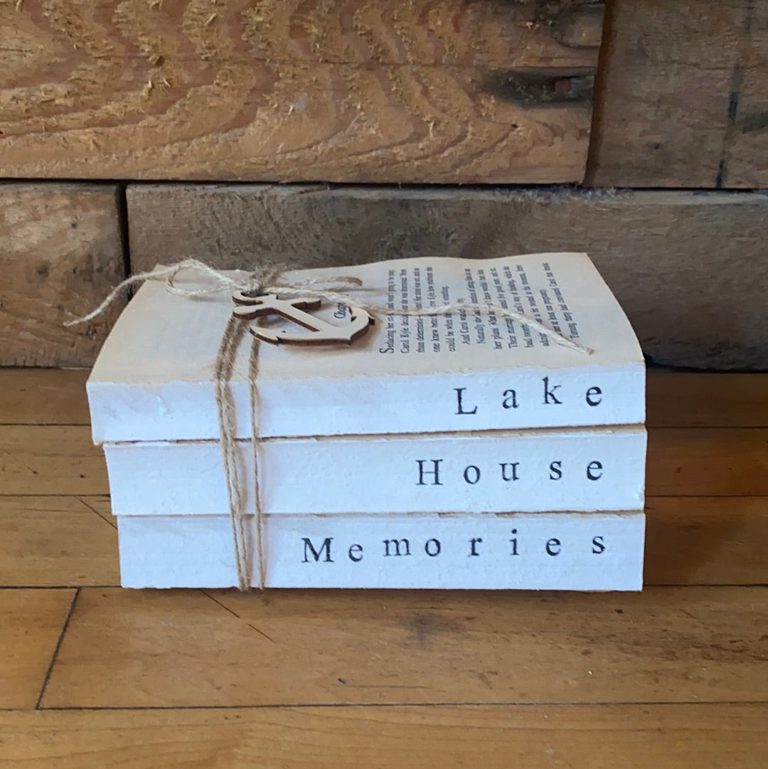 Lake house Memories book set
