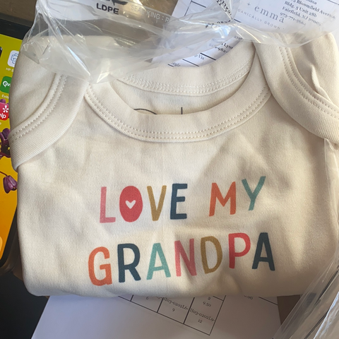 Love My Grandpa Bodysuit