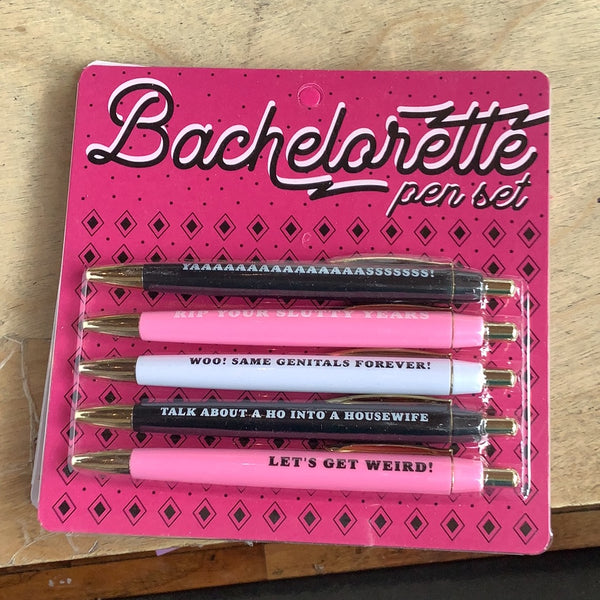 Bachelorette pen set