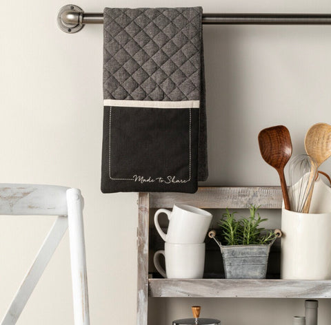 Made to Share Double Oven Mitt