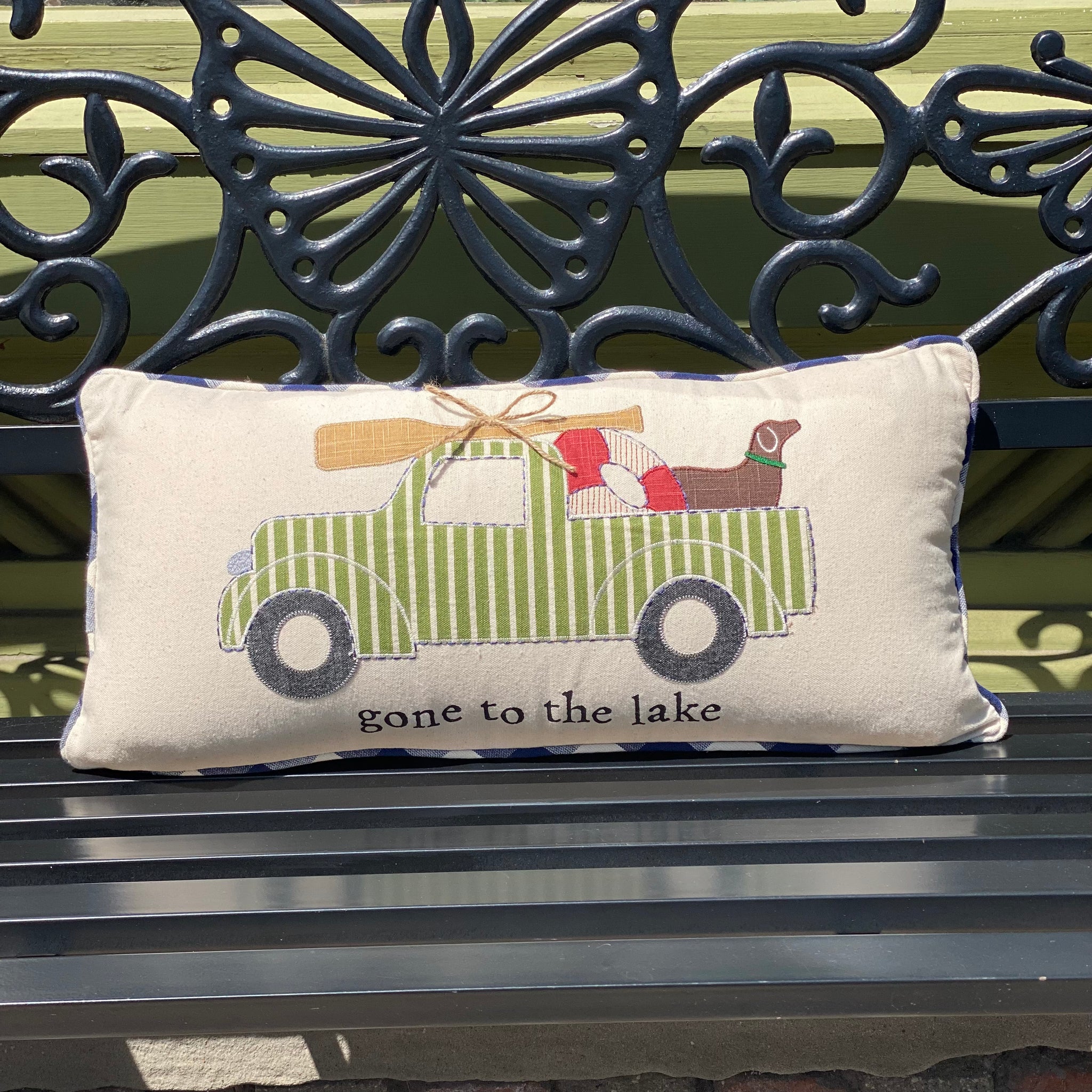 Gone to the lake Pillow
